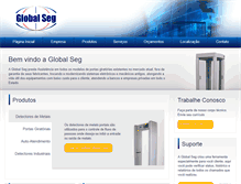 Tablet Screenshot of globalseg-rs.com.br